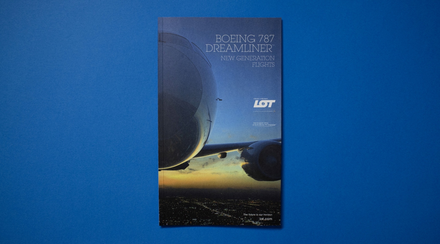 Broszura Boeing 787 Dreamliner |